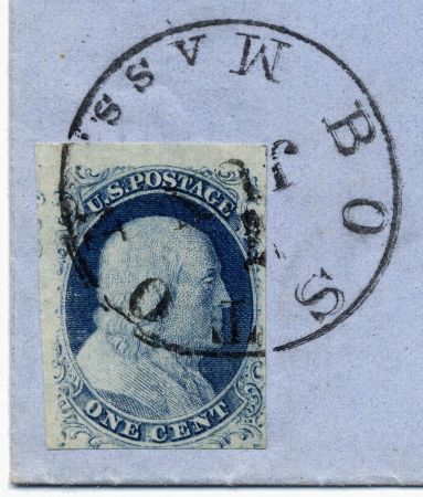 US 1850 Advertising Cover for German Fly Paper with Scott  7