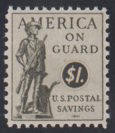 US PS14 Savings Stamp XF - Sup NH Single