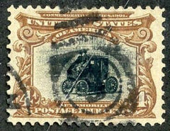 US 296 Early Commemoratives VF Used cv $19