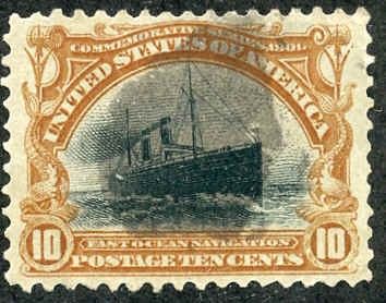 US 299 Early Commemoratives VF Used cv $32.50