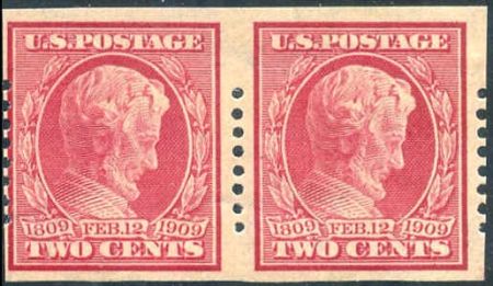 US 368 var Early Commemoratives F - VF Pair with Schermack co 3mm spacing cv 210.00