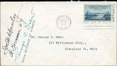 US 961 Autographed Cover, PM Drew, Lt. Gov. Hanley