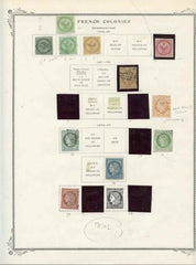 French Colonies Mint 2, 6, 28, 42 + more