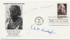 US 1774 FDC signed by Atomic Scientist, Victor Weisskopf.