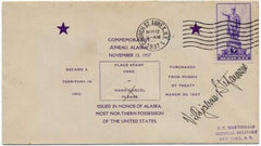 US 799 Cover signed by Explorer Vilhjalmur Stefansson