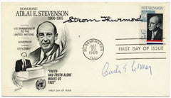 US 1275 FDC Signed by Gen. Curtis E. Lemay, S. Thurmond