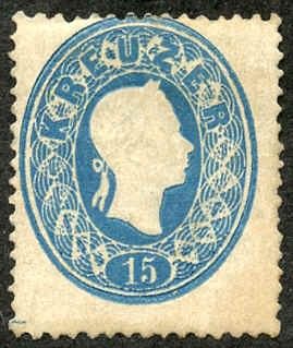 Austria 16 Ave - F LH Tiny thin spot cv $460