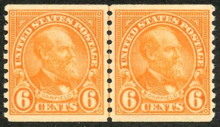 US 723 VF NH Line Pair cv $82.50