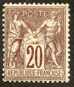 France 70 Fine Hinged cv $600