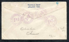 US Ohio, Oberlin 566, 634 Fancy Cancel Cover