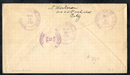 US Minnesota, Minneapolis 632, 689 Fancy cancel Cover