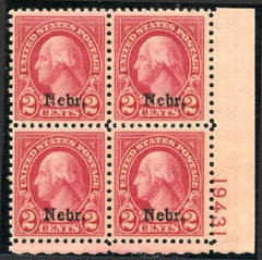 US 0671 XF NH NH Plate Block 19431 LR