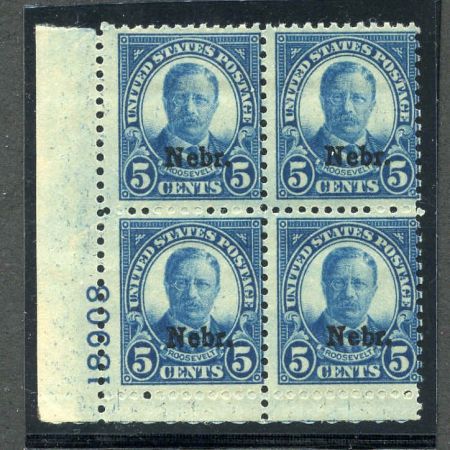 US 0674 Ave - F NH Plate Block 18908 LL cv 425.00