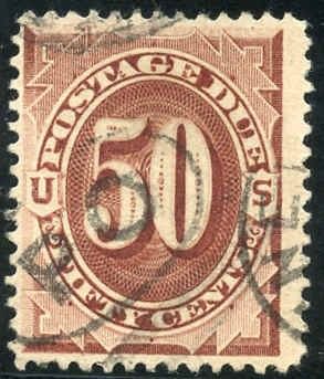 US J21 Postage Dues F+ Used cv 250.00