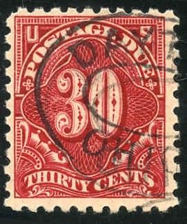 US J57 Postage Dues F - VF Used cv 55.00