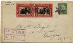 US New Jersey  Allendale 563  651 Fancy Cancel Cover  Star