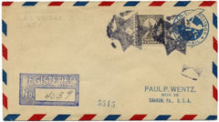 US Nevada, Las Vegas 566 Fancy Cancel Cover, 6 Pointed Star