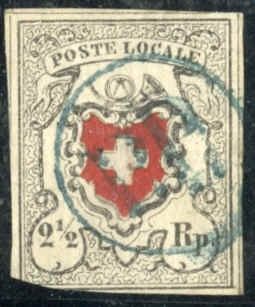 Switzerland 2 Used Fine cv $1,400