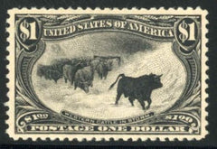 US 292 Early Commemoratives VF LH with PFC cv 1400+