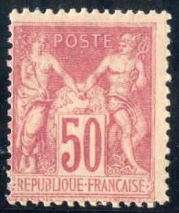 France 107 Just Fine Hinged cv $250