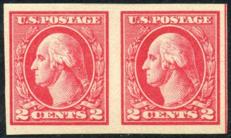 US 533 Washington / Franklin F - VF NH Pair cv $400