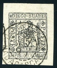 French Area : Diego-Suarez, Madagascar 10 Used