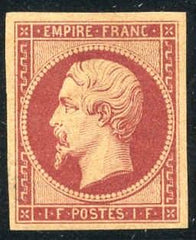 France 21c VF Mint Hinged Re-Issue cv $1,500