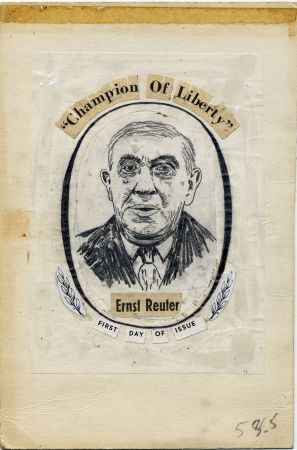 Kolor Kover Artwork 1136-37 Champion of Liberty - Ernst Reuter