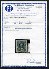 US 313 Bureau & Regular Issues F - VF + NH Pristine NH 2 PF Certs cv 6250.00