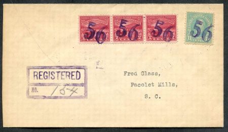 US Arkansas, Fifty-Six 563, 681 Fancy Cancel Cover, Solid Numerals