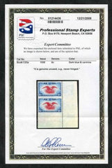 US C23 Airmail NH - Superb Lower Right Corner - Vertical cv 300.00 pair PSE cert