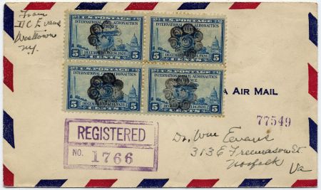 US Ohio, Crestline 650 Fancy Cancel Cover, Geometric Swirls