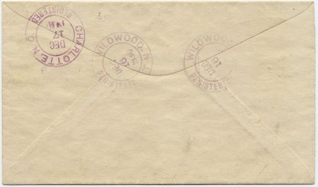 US New Jersey, Wildwood 689 Fancy Cancel Cover