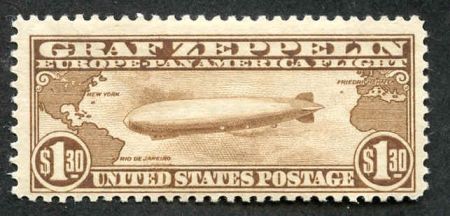 US C14 Airmail Fine NH