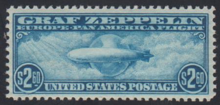 US C15 Airmail Fine NH