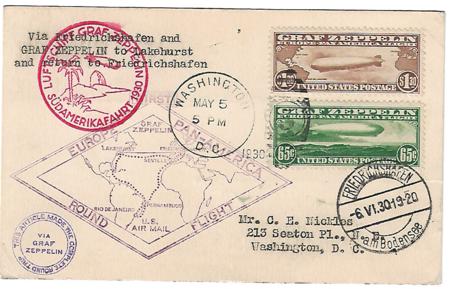 US C15 Airmail Fine NH