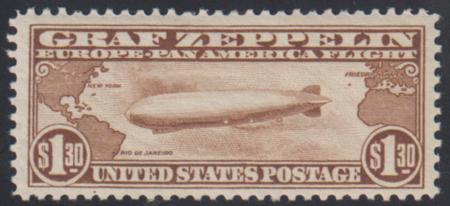 US C14 Airmail VF - XF LH