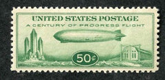 US C18 Airmail XF "Baby" Zeppelin NH