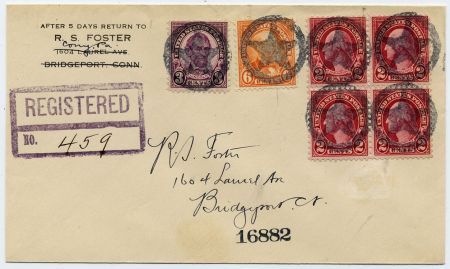 US Pennsylvania, Corry Fancy Cancel Cover, Star in Circle