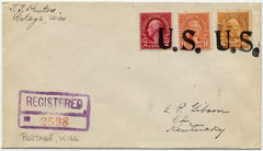 US Wisconsin  Portage 634  638  641 Fancy Cancel Cover