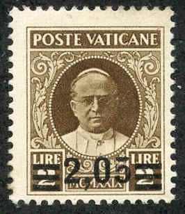 Vatican 37 F LH Signed cv $240