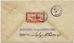 Canada 1926 CL10a on Haileyburg to Rouyn Flight Signed Pilot Burge