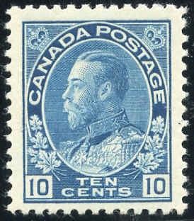 Canada 117a VF Mint NH Dry Printing PSE Cert cv $110