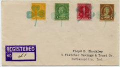US New Jersey, Clover Hill 632, 636, 642, 688 Fancy Cancel Cover