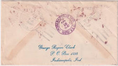 US Wisconsin, Keshena 632, 634, 642 Fancy Cancel Cover, Arrowhead