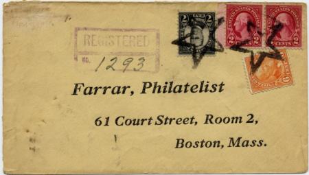 US Illinois, Monmouth 634, 638, 639 Fancy Cancel Cover, Star