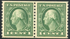 US 443 Washington / Franklin VF - XF NH Pair