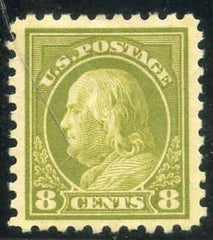 US 470 Washington / Franklin  XF H Hinge Remnant - Beautiful cv $90 as 90