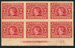 US 371 Early Commemoratives XF NH Plate Blocks