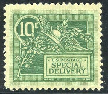 US E7 Special Delivery F - VF NH Mint cv $140